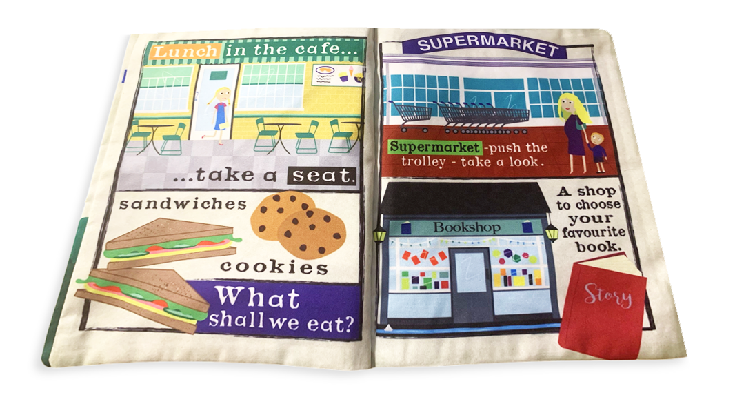 Nursery Times Crinkly Newspaper Town