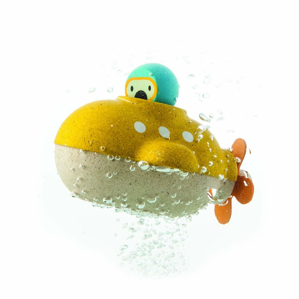 Plan Toys Submarine Bath Toy - kapbulaorganics
