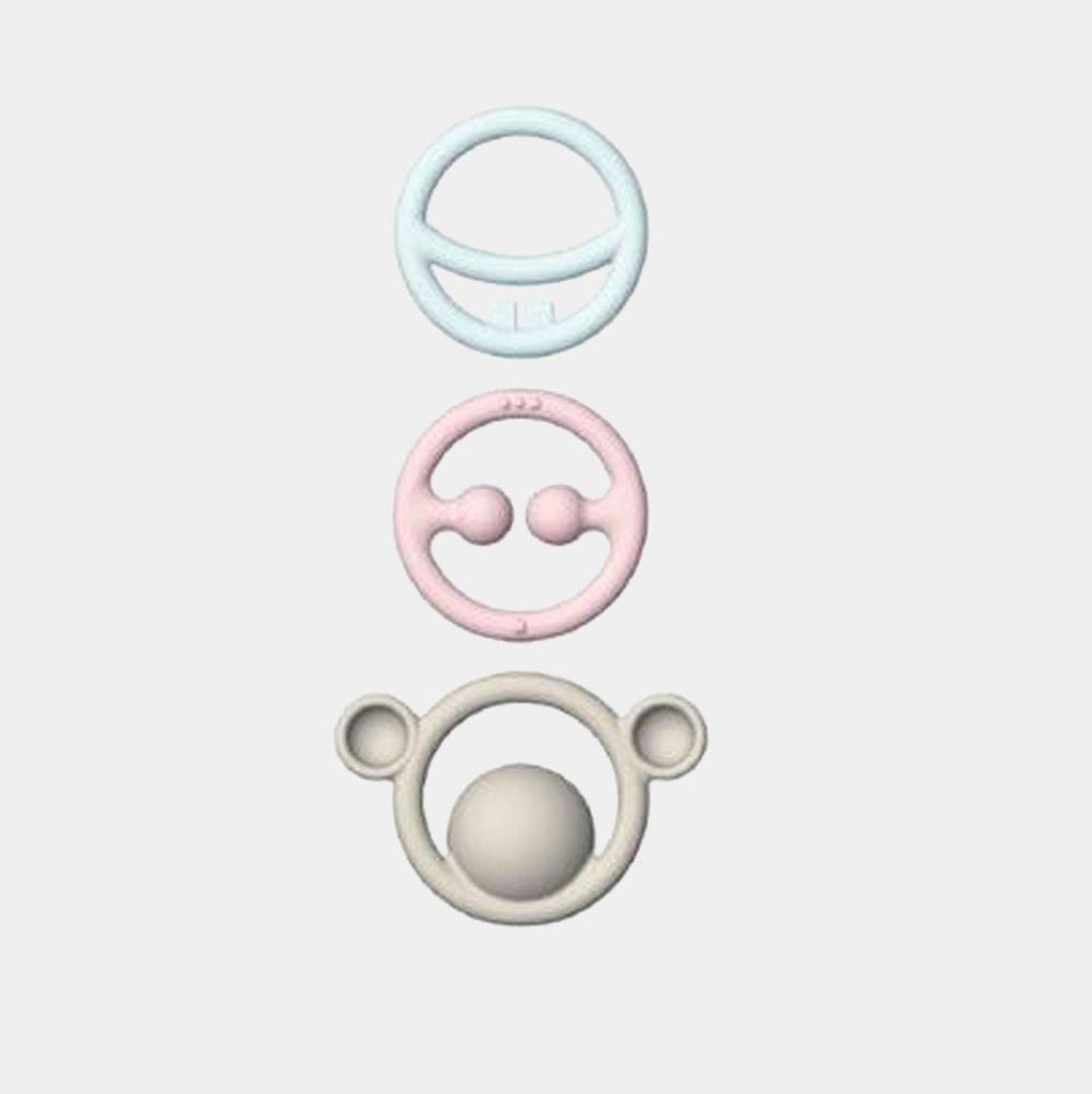 Moluk Teether Set - Pastel - kapbulaorganics